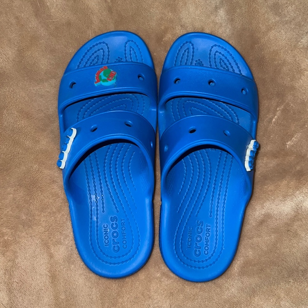 Croc sandals